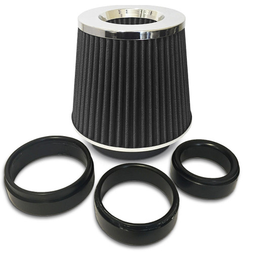 SAAS Black Multifit Pod Filter 60mm-76mm-89mm-100mm