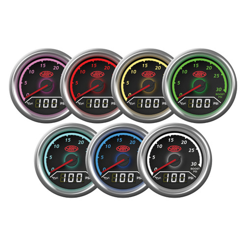 SAAS Trax Dual Gauge Boost / Oil