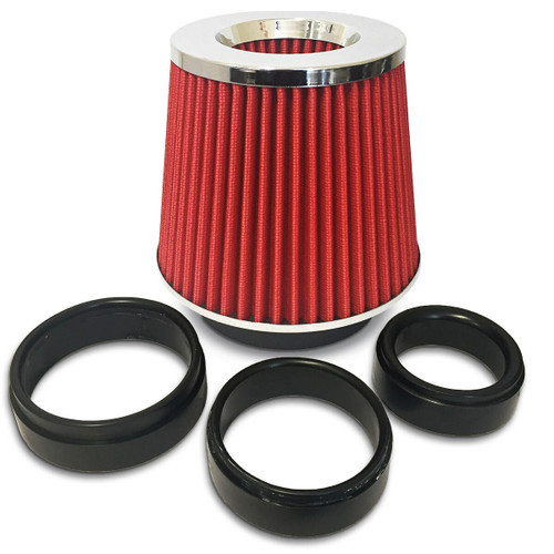 SAAS Black Multifit Pod Filter 60mm-76mm-89mm-100mm
