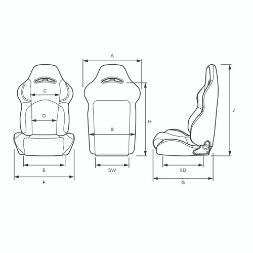 SAAS GT Racing Seat