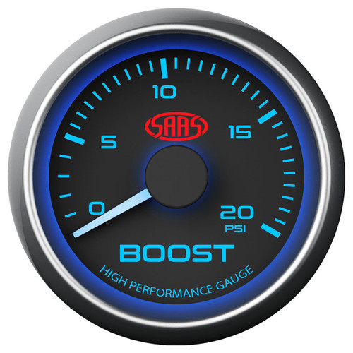 SAAS Diesel Boost Gauge 52mm
