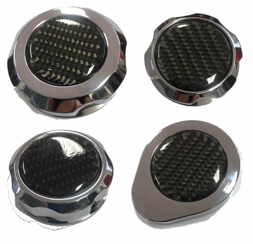 Chrome Billet Carbon