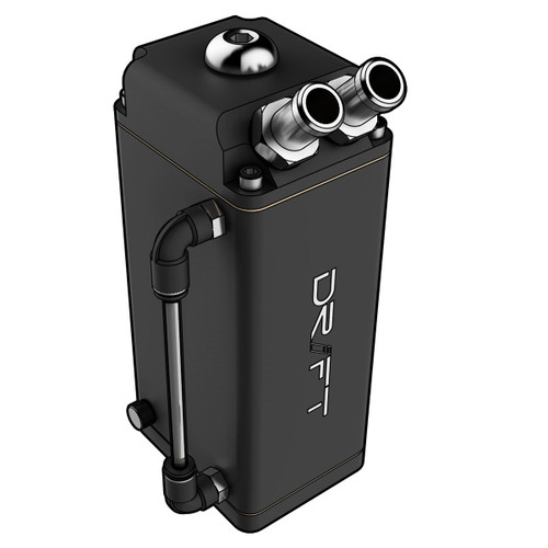 Drift Oil Catch Can Black 600ml Rectangle