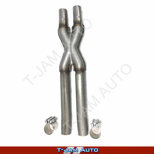 Autotecnica Exhaust Resonator Delete X-Pipe Suits Ford Mustang GT 5.0 V8 2015-17