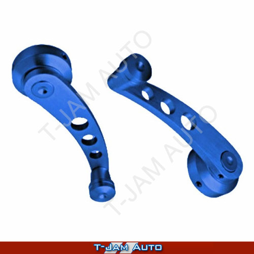Monza Aluminium Blue Billet Window Winder -  80/32