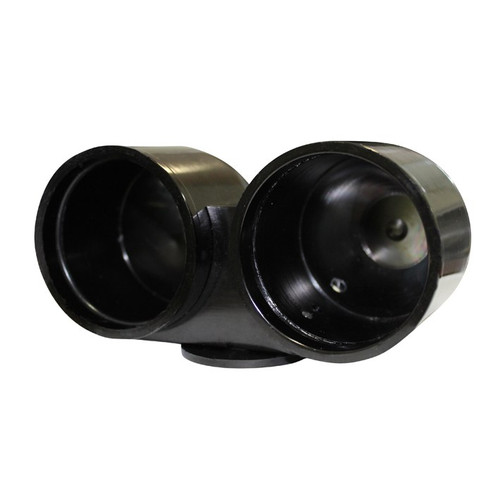 Dual Gauge Billet Aluminium Holder Cup / Pod Black suit 60mm / 52mm