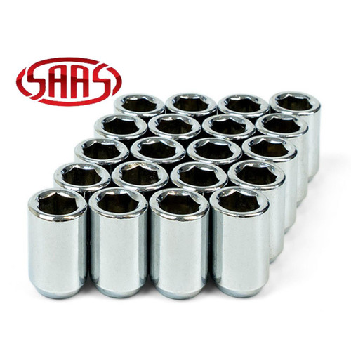 Acorn Hex Nut Chrome