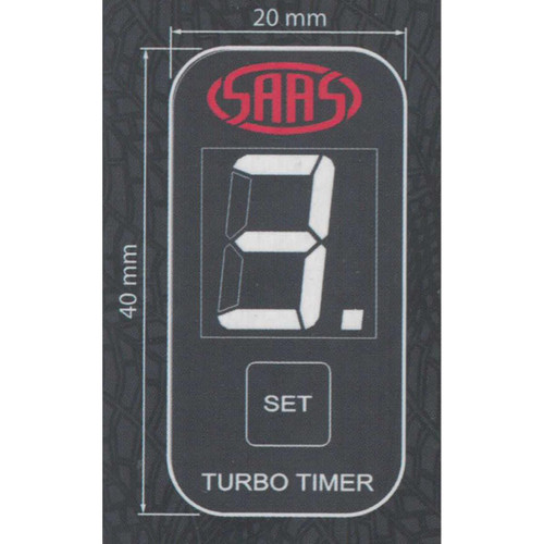 SAAS Direct Fit Dual Volt Digital Switch Gauge