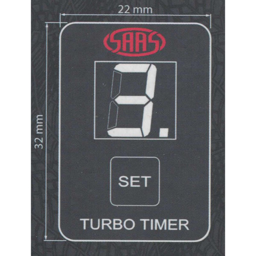 SAAS Direct Fit Dual Volt Digital Switch Gauge