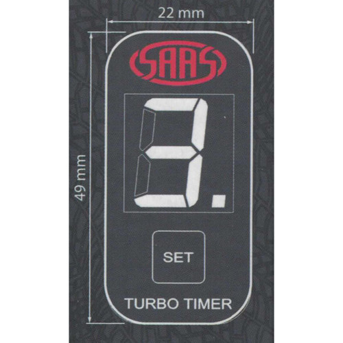 SAAS Direct Fit Dual Volt Digital Switch Gauge