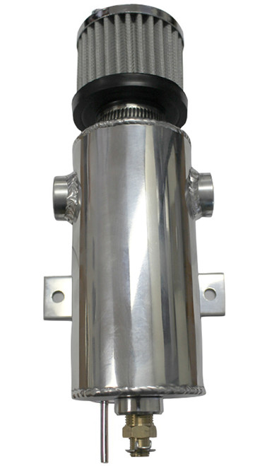 Autotecnica Competition Style Catch Can with Mini Air Filter (750ml)