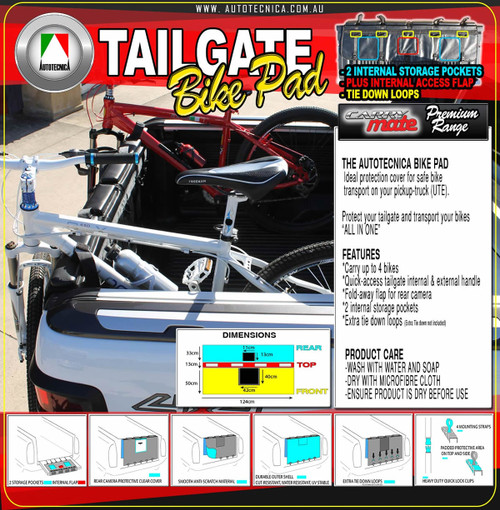 Tailgate Bike Carrier Pad