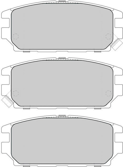 Racer Premium Brake Pads
