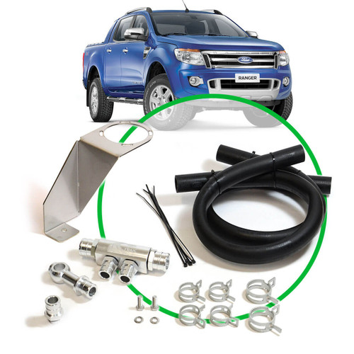 Oil Catch Tank Install Kit Ranger PX 2.2L/3.2L 2011 - 2015