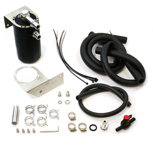 Oil Catch Tank Full Kit Hilux KUN 2005-2015 Blk Tank