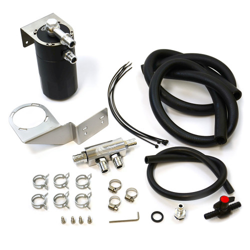 Oil Catch Tank Full Kit Colorado RGII 2.8L 2016-On Blk Tank