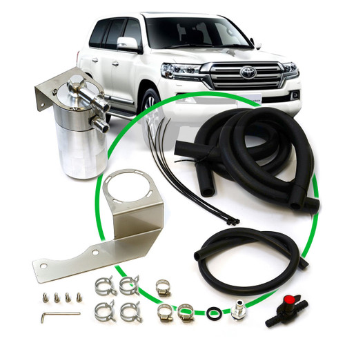 Oil Catch Tank Full Kit Landcruiser 200 Ser 4.5L 2007-On