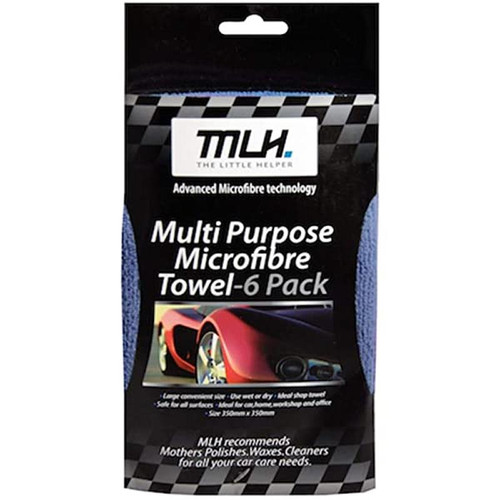 Multi purpose Microfibre Towels 6 Pack