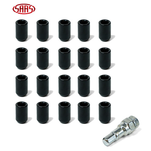 Acorn Hex Nut Black