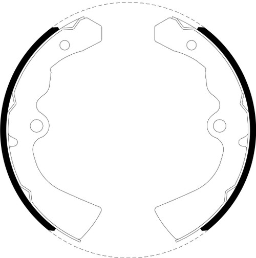 Brake Shoe Set - BS1042