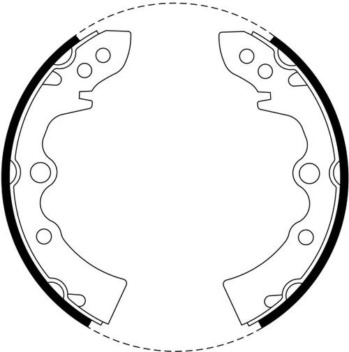 Brake Shoe Set - BS1082