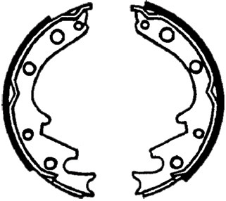 Brake Shoe Set - BS1264