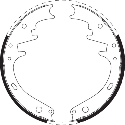 Brake Shoe Set - BS1323