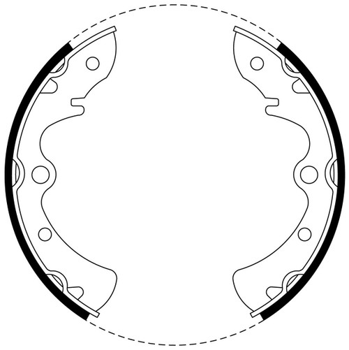 Brake Shoe Set - BS1342