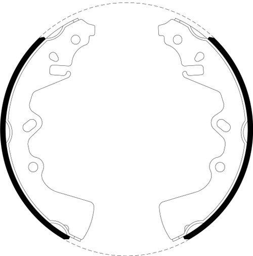 Brake Shoe Set - BS1348