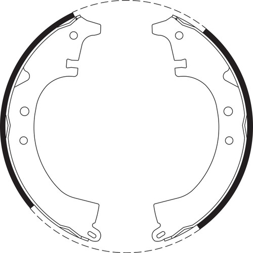 Brake Shoe Set - BS1358