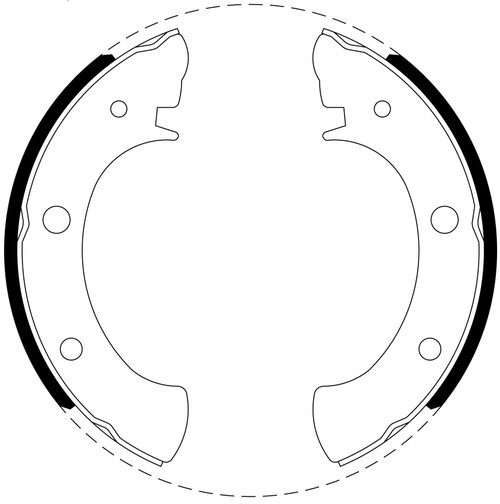 Brake Shoe Set - BS1368