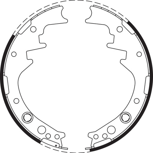 Brake Shoe Set - BS1371