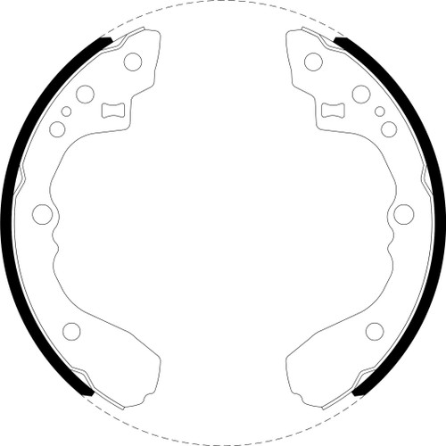 Brake Shoe Set - BS1409