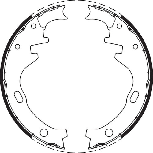 Brake Shoe Set - BS1584