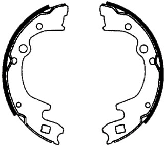 Brake Shoe Set - BS1588