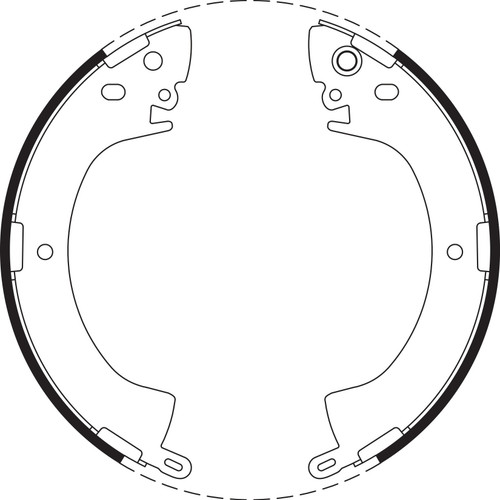 Brake Shoe Set - BS1594