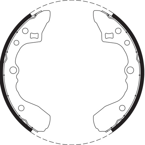 Brake Shoe Set - BS1604