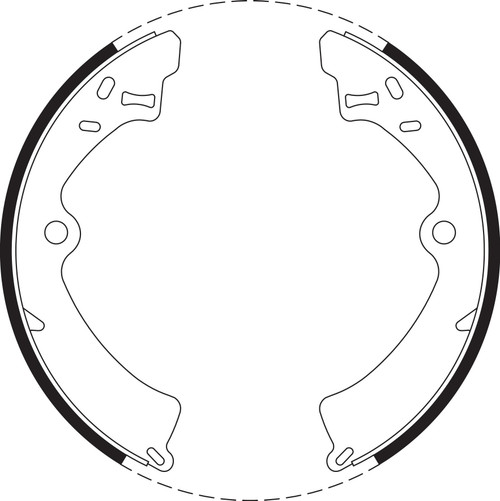 Brake Shoe Set - BS1627