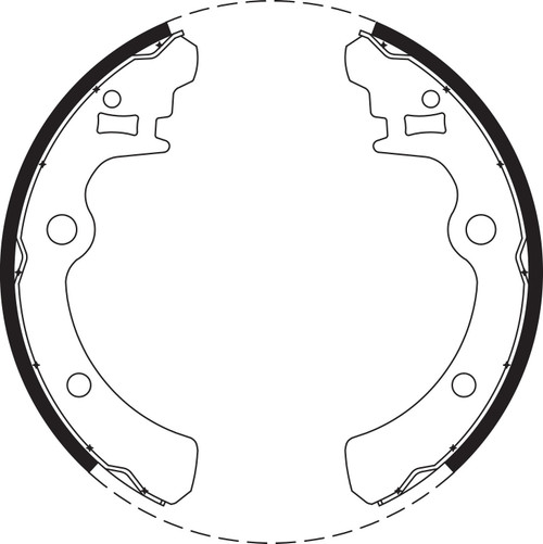 Brake Shoe Set - BS1649