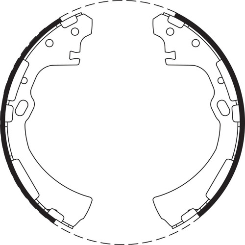Brake Shoe Set - BS1657