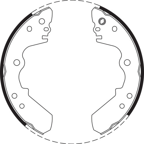 Brake Shoe Set - BS1662