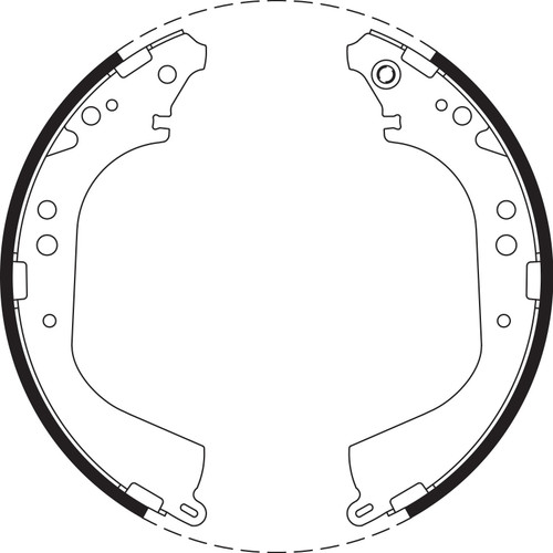 Brake Shoe Set - BS1668