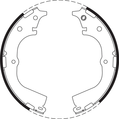 Brake Shoe Set - BS1678