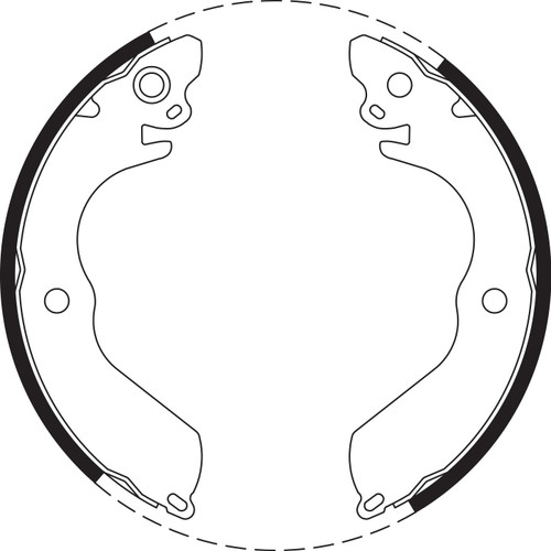 Brake Shoe Set - BS1681