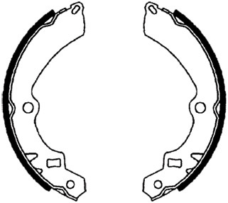 Brake Shoe Set - BS1683