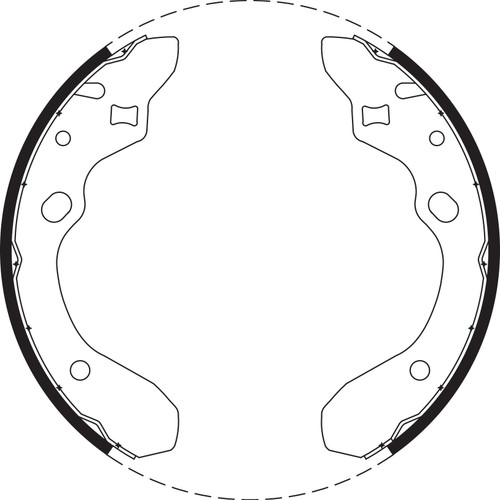 Brake Shoe Set - BS1685