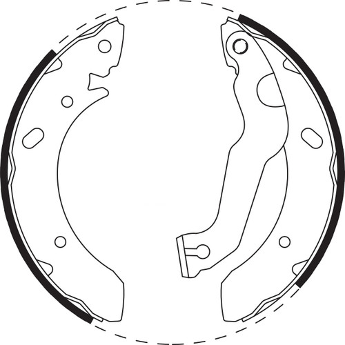 Brake Shoe Set - BS1702