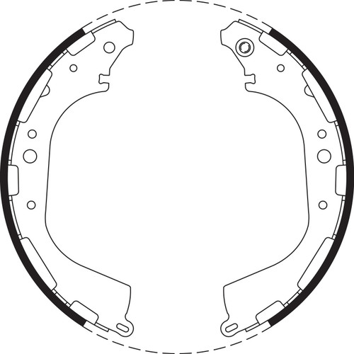 Brake Shoe Set - BS1726