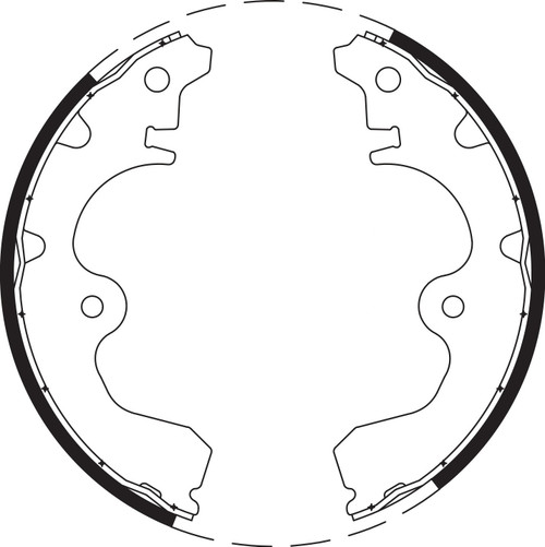 Brake Shoe Set - BS1731
