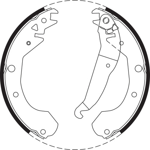 Brake Shoe Set - BS1732